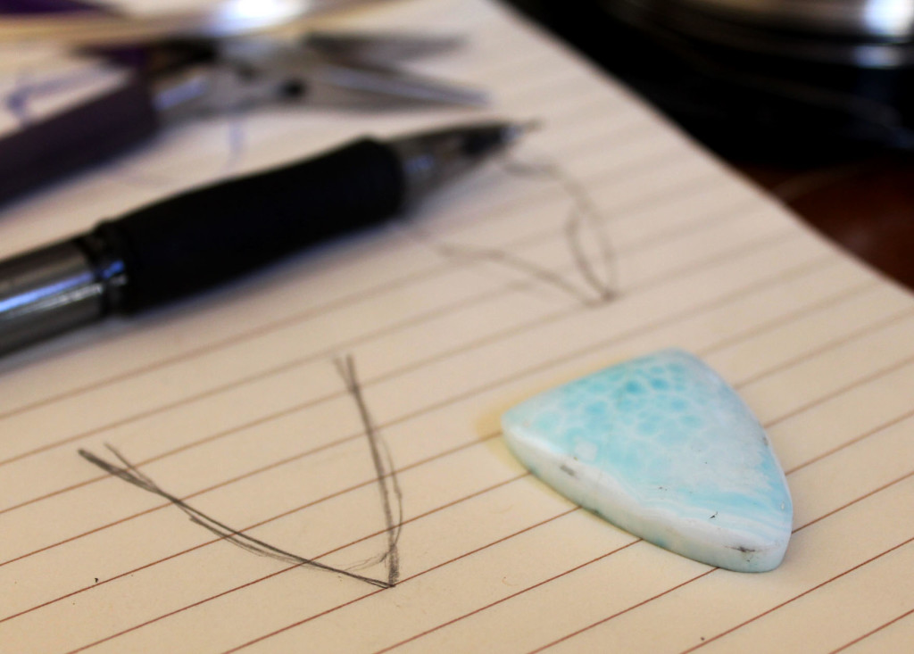 larimar inspiration wire wrapping