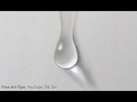 How to Draw a Water Droplet