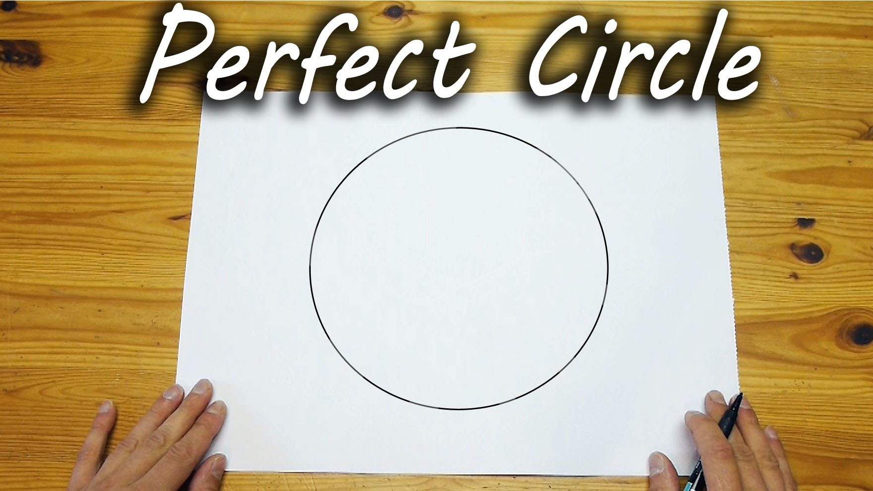 How To Draw Perfect Circle